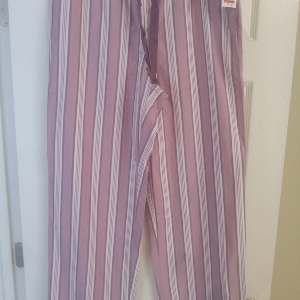 New Ladies Pajama Bottoms Size L